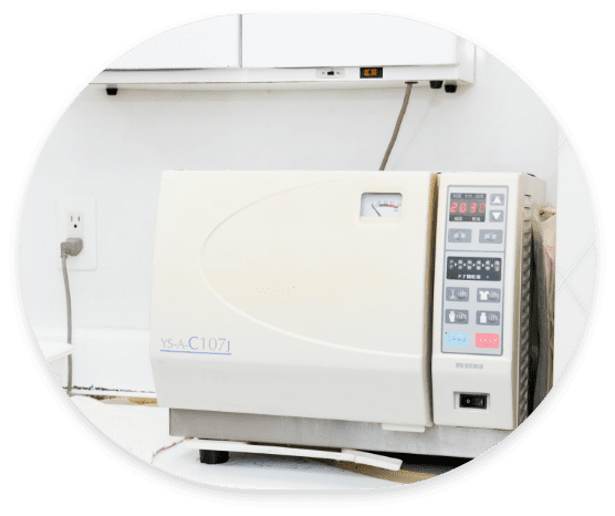 高圧蒸気滅菌器